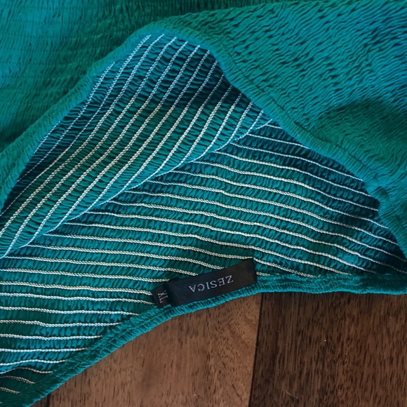 Bright and fun teal summer dress from Amazon - Picture 4 of 4